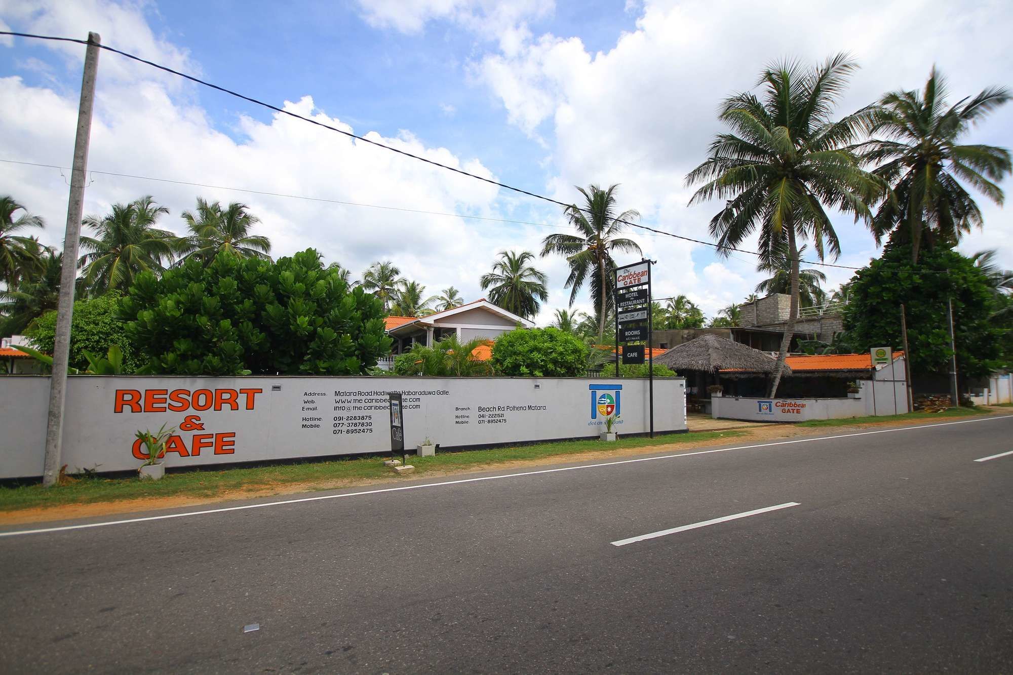 The Caribbean Gate Resort & Cafe Unawatuna Exterior photo